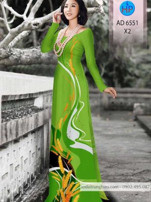 Vải áo dài Hoa Lúa thiết kế 2020 AD 6551 30 1583742419 535 Vai ao dai Hoa Lua thiet ke 2020 AD 6551
