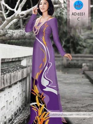 Vải áo dài Hoa Lúa thiết kế 2020 AD 6551 23 1583742419 600 Vai ao dai Hoa Lua thiet ke 2020 AD 6551