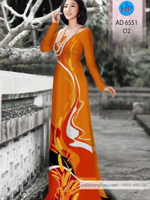 Vải áo dài Hoa Lúa thiết kế 2020 AD 6551 27 1583742419 608 Vai ao dai Hoa Lua thiet ke 2020 AD 6551