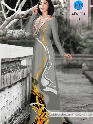 Vải áo dài Hoa Lúa thiết kế 2020 AD 6551 25 1583742419 779 Vai ao dai Hoa Lua thiet ke 2020 AD 6551