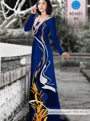 Vải áo dài Hoa Lúa thiết kế 2020 AD 6551 22 1583742419 809 Vai ao dai Hoa Lua thiet ke 2020 AD 6551