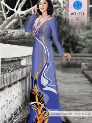 Vải áo dài Hoa Lúa thiết kế 2020 AD 6551 31 1583742419 844 Vai ao dai Hoa Lua thiet ke 2020 AD 6551
