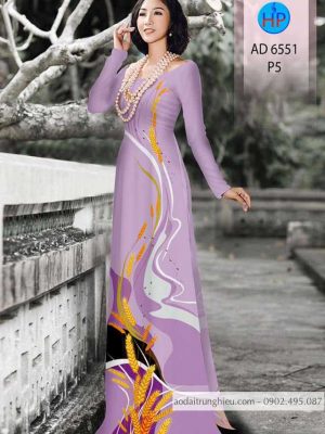 Vải áo dài Hoa Lúa thiết kế 2020 AD 6551 37 1583742420 102 Vai ao dai Hoa Lua thiet ke 2020 AD 6551