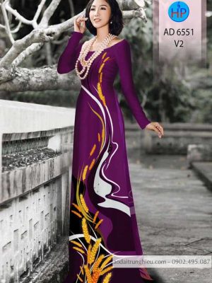 Vải áo dài Hoa Lúa thiết kế 2020 AD 6551 34 1583742420 211 Vai ao dai Hoa Lua thiet ke 2020 AD 6551