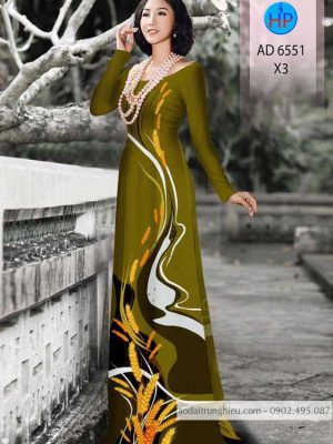Vải áo dài Hoa Lúa thiết kế 2020 AD 6551 35 1583742420 460 Vai ao dai Hoa Lua thiet ke 2020 AD 6551