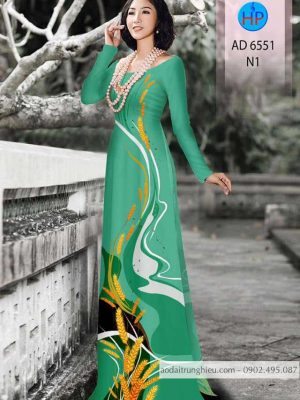 Vải áo dài Hoa Lúa thiết kế 2020 AD 6551 33 1583742420 536 Vai ao dai Hoa Lua thiet ke 2020 AD 6551