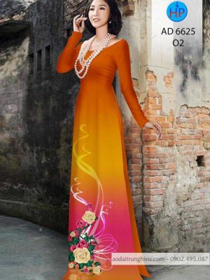 Vải áo dài Hoa hồng 8/3 kiểu mới AD 6625 23 1583742911 175 Vai ao dai Hoa hong 83 kieu moi AD 6625