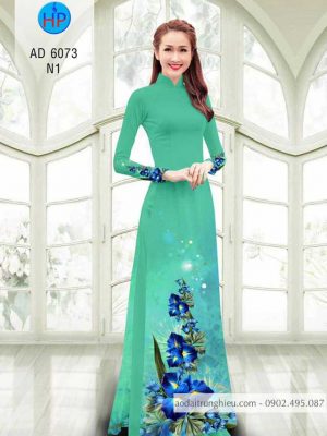 Vải áo dài Hoa in 3D kiểu mới AD 6073 22 1583743168 244 Vai ao dai Hoa in 3D kieu moi AD 6073