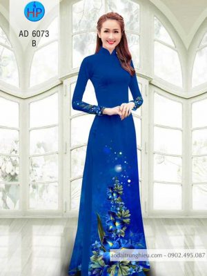 Vải áo dài Hoa in 3D kiểu mới AD 6073 27 1583743168 808 Vai ao dai Hoa in 3D kieu moi AD 6073