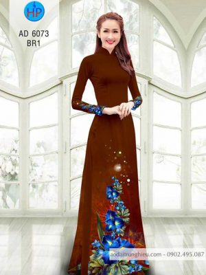 Vải áo dài Hoa in 3D kiểu mới AD 6073 23 1583743168 900 Vai ao dai Hoa in 3D kieu moi AD 6073