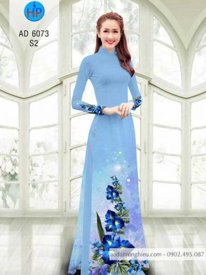 Vải áo dài Hoa in 3D kiểu mới AD 6073 35 1583743169 809 Vai ao dai Hoa in 3D kieu moi AD 6073