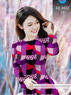 Vải áo dài Lập thể và bi đều mới ra AD 6622 29 1583743291 400 Vai ao dai Lap the va bi deu moi ra