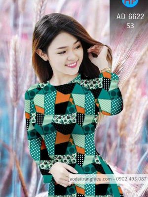 Vải áo dài Lập thể và bi đều mới ra AD 6622 33 1583743291 805 Vai ao dai Lap the va bi deu moi ra