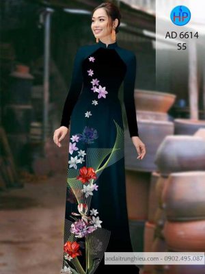 Vải áo dài Hoa in 3D thiết kế 2020 AD 6614 22 1583743473 245 Vai ao dai Hoa in 3D thiet ke 2020 AD