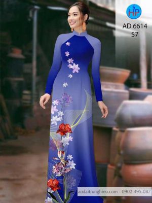 Vải áo dài Hoa in 3D thiết kế 2020 AD 6614 21 1583743473 469 Vai ao dai Hoa in 3D thiet ke 2020 AD