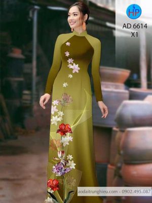 Vải áo dài Hoa in 3D thiết kế 2020 AD 6614 24 1583743473 928 Vai ao dai Hoa in 3D thiet ke 2020 AD