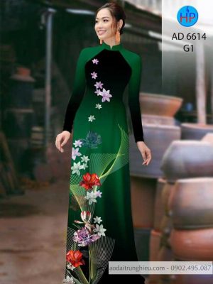 Vải áo dài Hoa in 3D thiết kế 2020 AD 6614 34 1583743474 183 Vai ao dai Hoa in 3D thiet ke 2020 AD