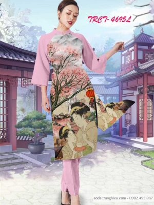 Vải áo dài cách tân cô gái nhât kiểu mới AD TRCT 4695 34 1584152473 465 Vai ao dai cach tan co gai nhat kieu moi