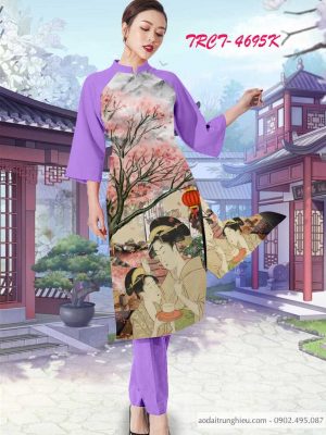 Vải áo dài cách tân cô gái nhât kiểu mới AD TRCT 4695 33 1584152473 527 Vai ao dai cach tan co gai nhat kieu moi