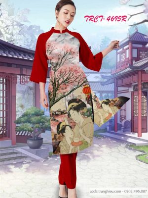 Vải áo dài cách tân cô gái nhât kiểu mới AD TRCT 4695 37 1584152473 550 Vai ao dai cach tan co gai nhat kieu moi