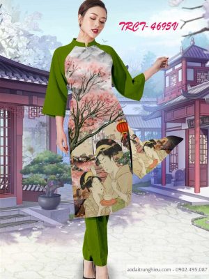 Vải áo dài cách tân cô gái nhât kiểu mới AD TRCT 4695 41 1584152475 54 Vai ao dai cach tan co gai nhat kieu moi