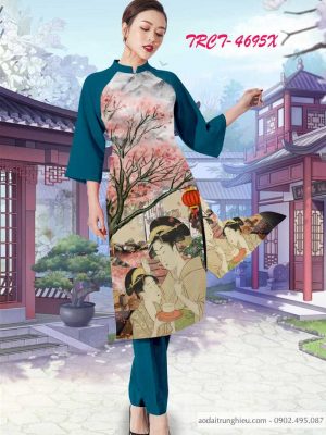 Vải áo dài cách tân cô gái nhât kiểu mới AD TRCT 4695 44 1584152475 8 Vai ao dai cach tan co gai nhat kieu moi