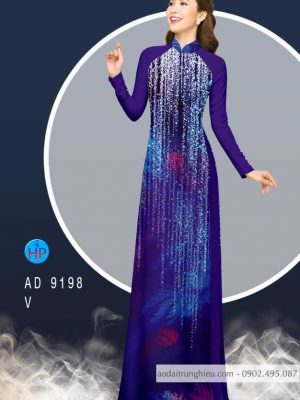 Vải áo dài Hoa in 3D kiểu mới AD 9198 24 1584153091 392 Vai ao dai Hoa in 3D kieu moi AD 9198