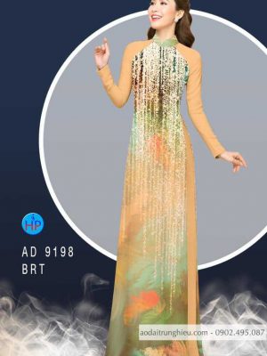 Vải áo dài Hoa in 3D kiểu mới AD 9198 37 1584153093 6 Vai ao dai Hoa in 3D kieu moi AD 9198