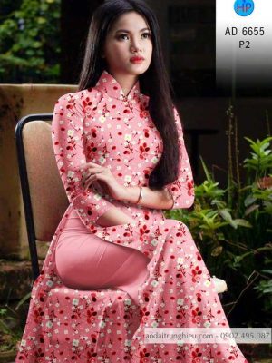 Vải áo dài Hoa nhỏ kiểu mới AD 6655 27 1584153562 221 Vai ao dai Hoa nho kieu moi AD 6655