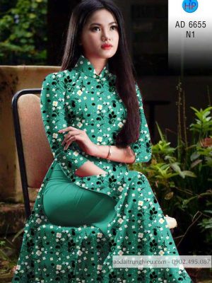 Vải áo dài Hoa nhỏ kiểu mới AD 6655 21 1584153562 328 Vai ao dai Hoa nho kieu moi AD 6655