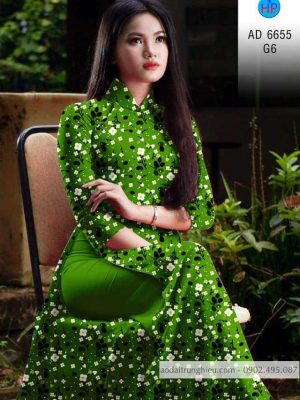 Vải áo dài Hoa nhỏ kiểu mới AD 6655 37 1584153563 92 Vai ao dai Hoa nho kieu moi AD 6655