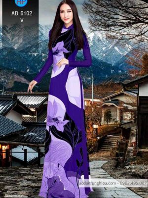 Vải áo dài Ong và hoa thiết kế 2020 AD 6102 22 1584154933 347 Vai ao dai Ong va hoa thiet ke 2020 AD