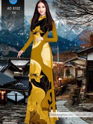 Vải áo dài Ong và hoa thiết kế 2020 AD 6102 36 1584154935 123 Vai ao dai Ong va hoa thiet ke 2020 AD