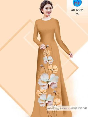 Vải áo dài Hoa in 3D kiểu mới AD 6582 32 1584155079 321 Vai ao dai Hoa in 3D kieu moi AD 6582