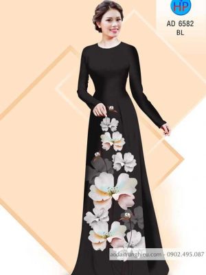 Vải áo dài Hoa in 3D kiểu mới AD 6582 30 1584155079 585 Vai ao dai Hoa in 3D kieu moi AD 6582