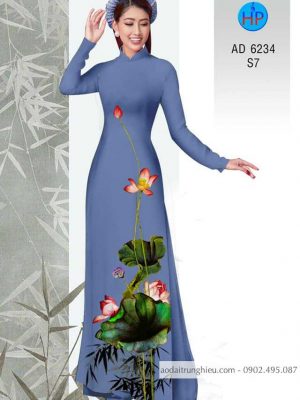 Vải áo dài Hoa Sen thiết kế 2020 AD 6234 23 1584156402 627 Vai ao dai Hoa Sen thiet ke 2020 AD 6234