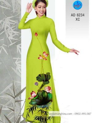 Vải áo dài Hoa Sen thiết kế 2020 AD 6234 22 1584156402 720 Vai ao dai Hoa Sen thiet ke 2020 AD 6234