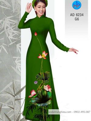 Vải áo dài Hoa Sen thiết kế 2020 AD 6234 30 1584156403 24 Vai ao dai Hoa Sen thiet ke 2020 AD 6234