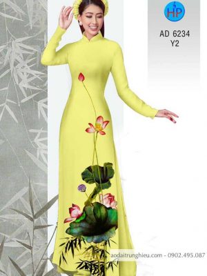 Vải áo dài Hoa Sen thiết kế 2020 AD 6234 34 1584156404 524 Vai ao dai Hoa Sen thiet ke 2020 AD 6234