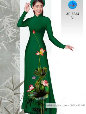 Vải áo dài Hoa Sen thiết kế 2020 AD 6234 32 1584156404 6 Vai ao dai Hoa Sen thiet ke 2020 AD 6234