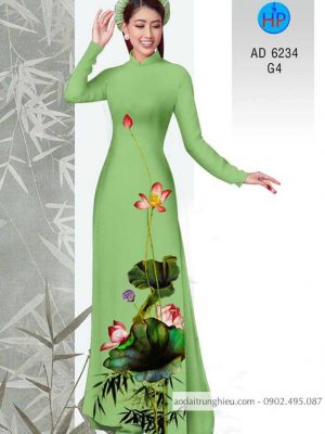 Vải áo dài Hoa Sen thiết kế 2020 AD 6234 31 1584156404 889 Vai ao dai Hoa Sen thiet ke 2020 AD 6234