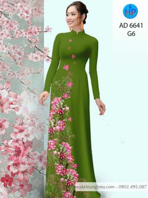Vải áo dài Hoa in 3D kiểu mới AD 6641 23 1584157455 388 Vai ao dai Hoa in 3D kieu moi AD 6641