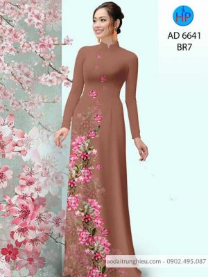Vải áo dài Hoa in 3D kiểu mới AD 6641 22 1584157455 719 Vai ao dai Hoa in 3D kieu moi AD 6641