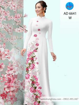 Vải áo dài Hoa in 3D kiểu mới AD 6641 37 1584157456 434 Vai ao dai Hoa in 3D kieu moi AD 6641