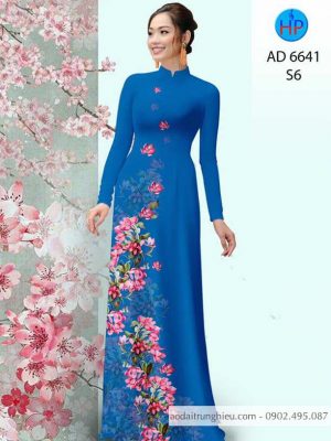 Vải áo dài Hoa in 3D kiểu mới AD 6641 33 1584157456 545 Vai ao dai Hoa in 3D kieu moi AD 6641