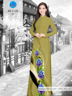 Vải áo dài Hoa in 3D kiểu mới AD 6123 26 1584157593 28 Vai ao dai Hoa in 3D kieu moi AD 6123