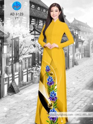 Vải áo dài Hoa in 3D kiểu mới AD 6123 34 1584157594 490 Vai ao dai Hoa in 3D kieu moi AD 6123