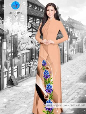 Vải áo dài Hoa in 3D kiểu mới AD 6123 35 1584157594 9 Vai ao dai Hoa in 3D kieu moi AD 6123