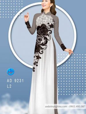 Vải áo dài hoa hồng kiểu mới AD 9231 28 1584157689 730 Vai ao dai hoa hong kieu moi AD 9231