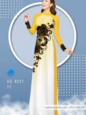 Vải áo dài hoa hồng kiểu mới AD 9231 32 1584157690 618 Vai ao dai hoa hong kieu moi AD 9231